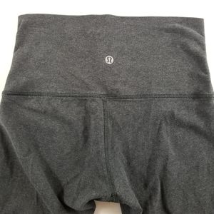 Lululemon Wunder Under Full Length Tight Grey 6
